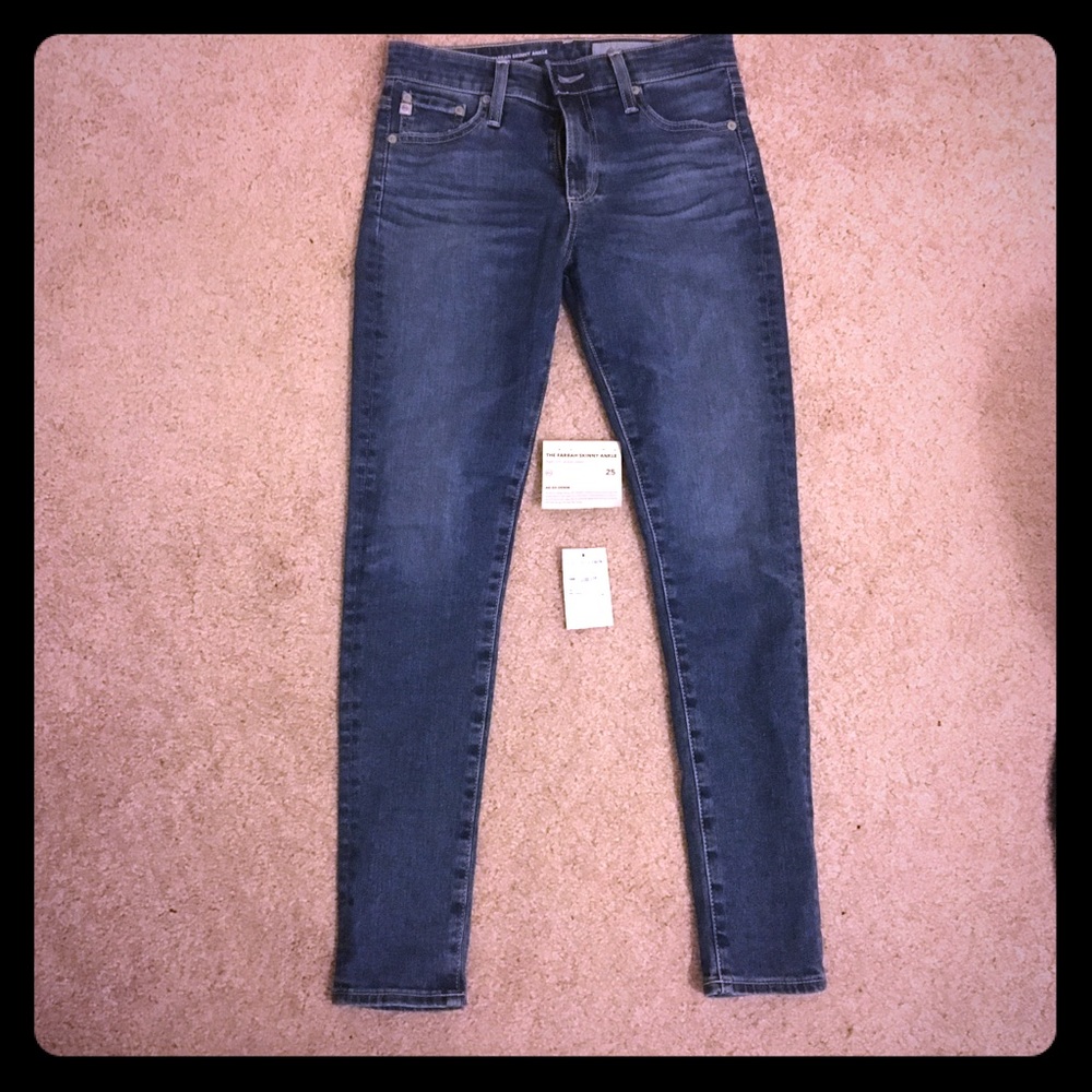 AG Adriano Goldschmied Farrah skinny ankle 25